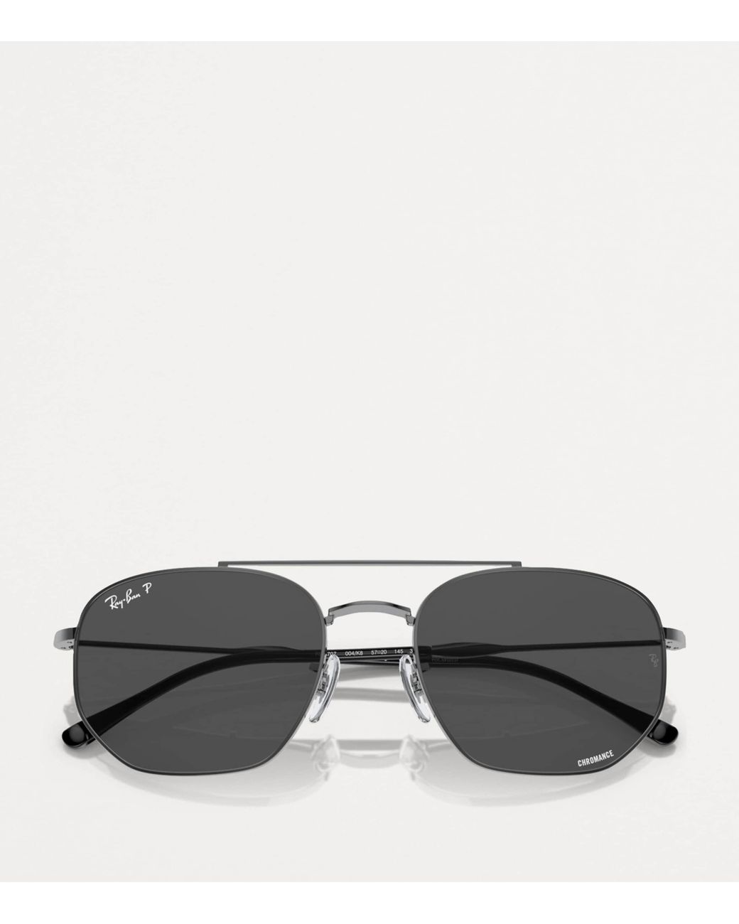 Ray-Ban Gray Metal 0Rb3707 Sunglasses
