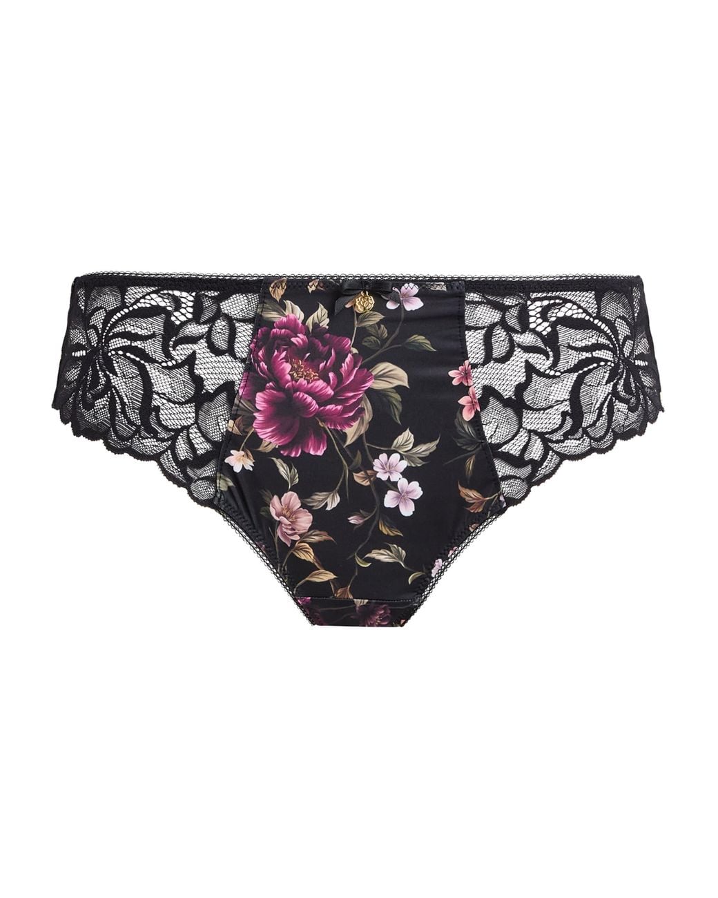 Fantasie Multicolor Floral Lace-Trim Jennie Briefs