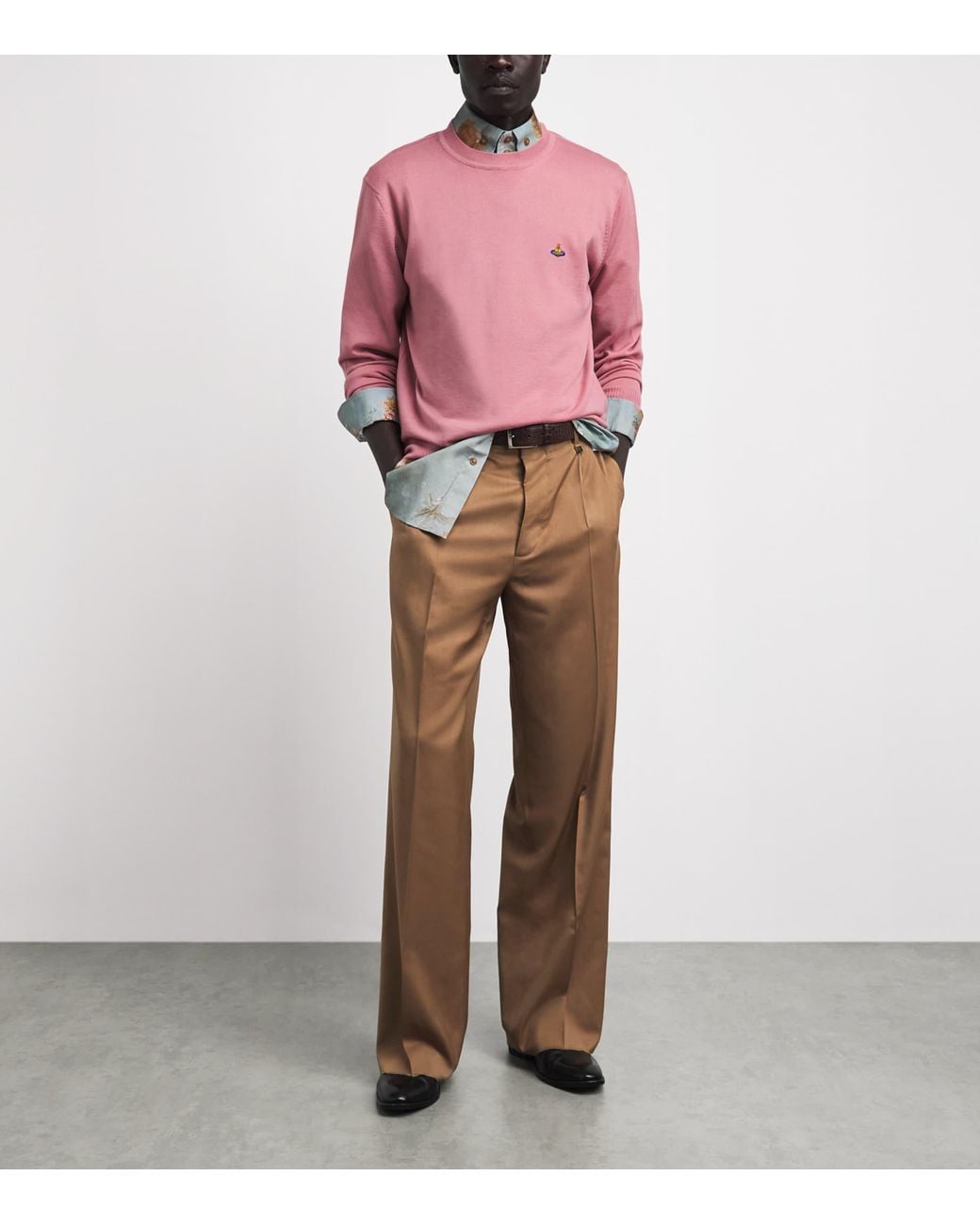 Vivienne Westwood Pink Wool Alex Sweater for men