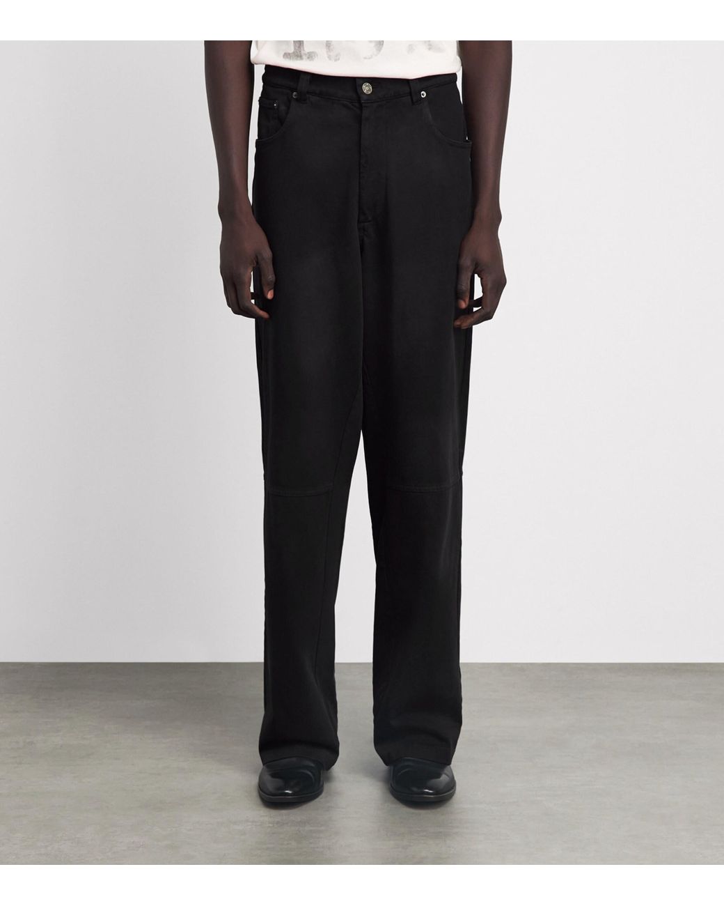 424 Black Academy Trousers for men