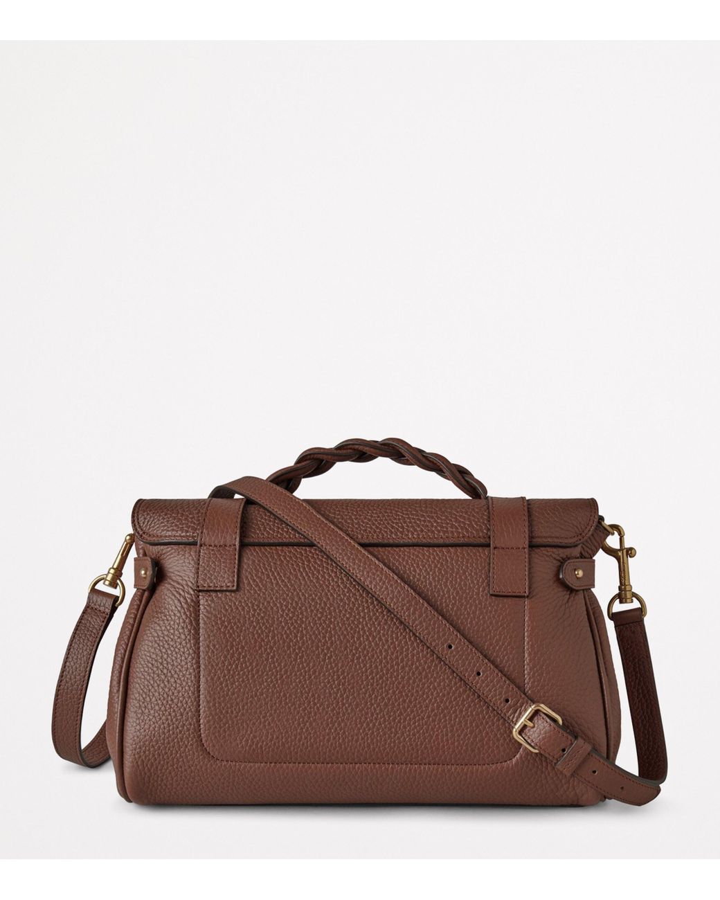 Mulberry Brown Leather Alexa Cross-Body Bag