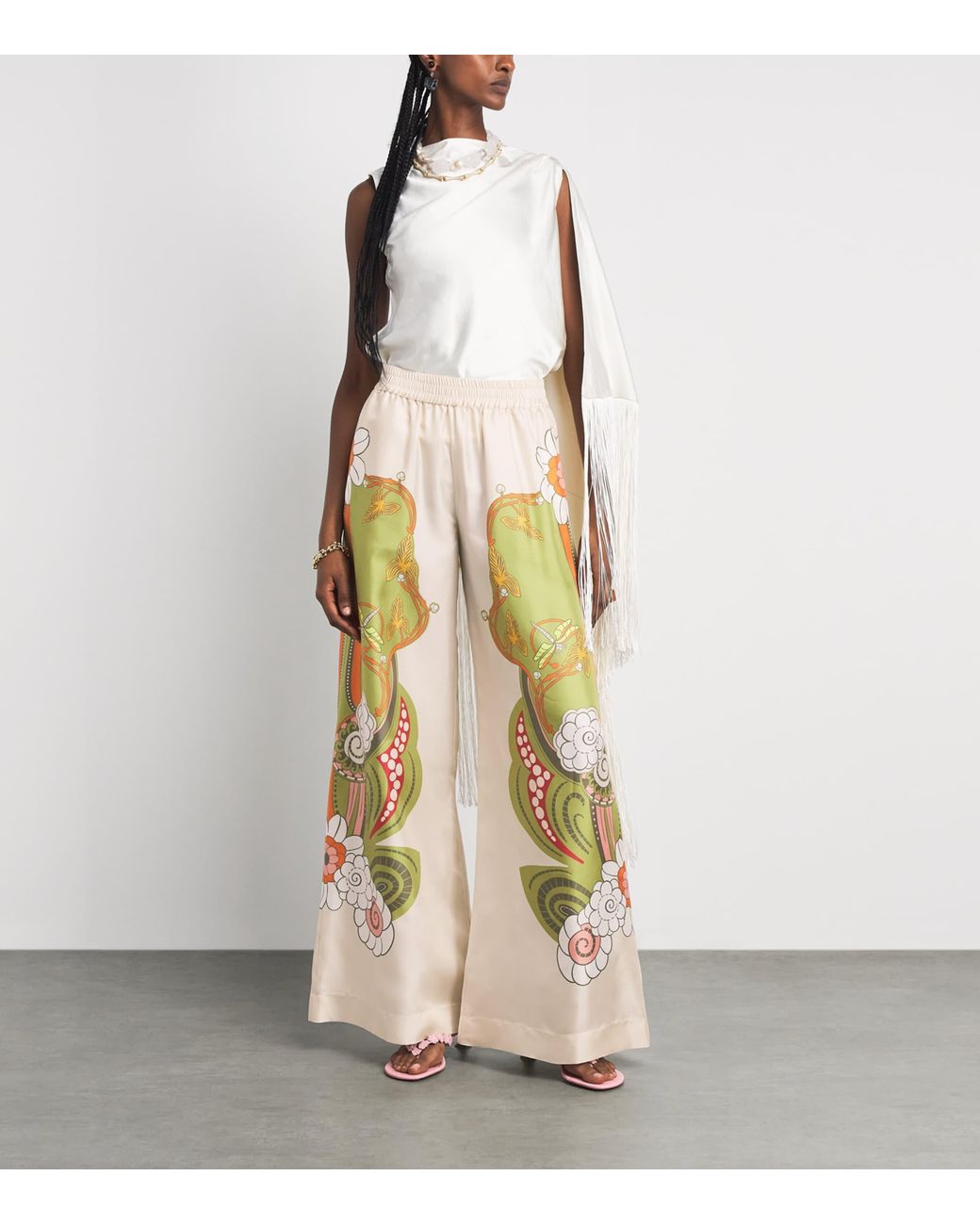 LaDoubleJ Multicolor Ambrosia Placée Palazzo Trousers