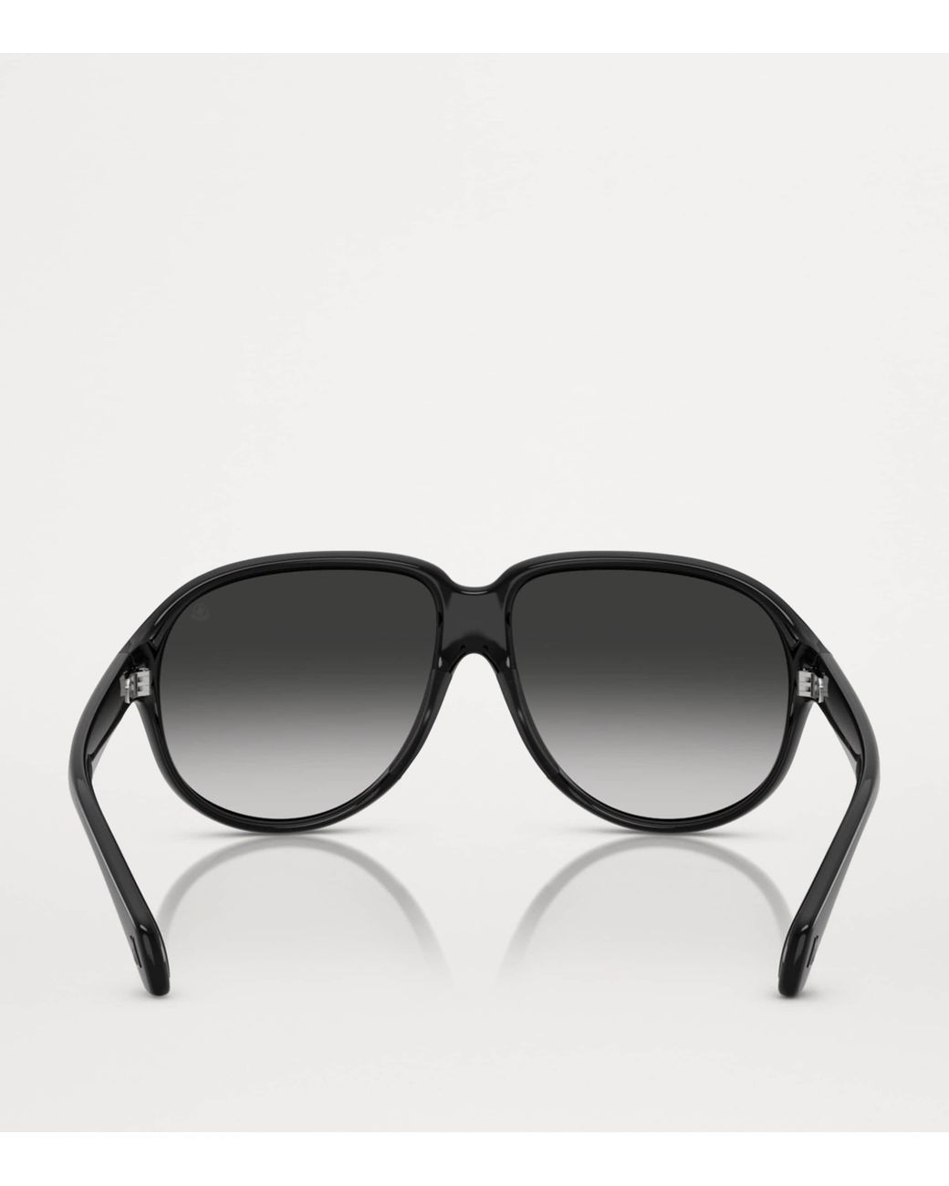 Moncler Black Injected Halcyonne Me8001 Sunglasses