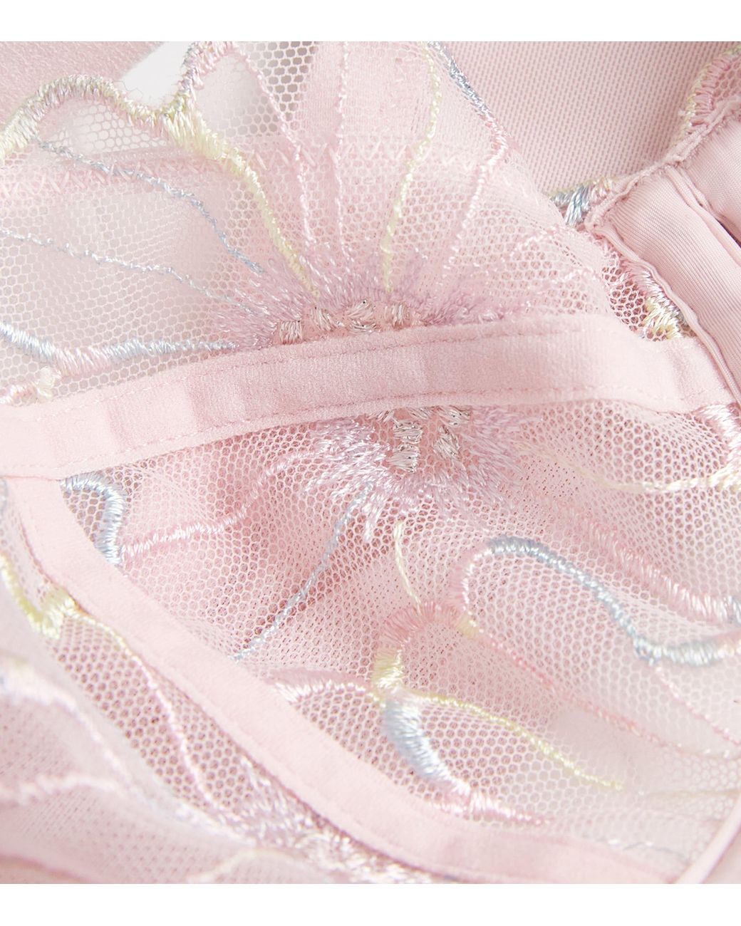 Chantelle Pink Lush Half Cup Balcony Bra
