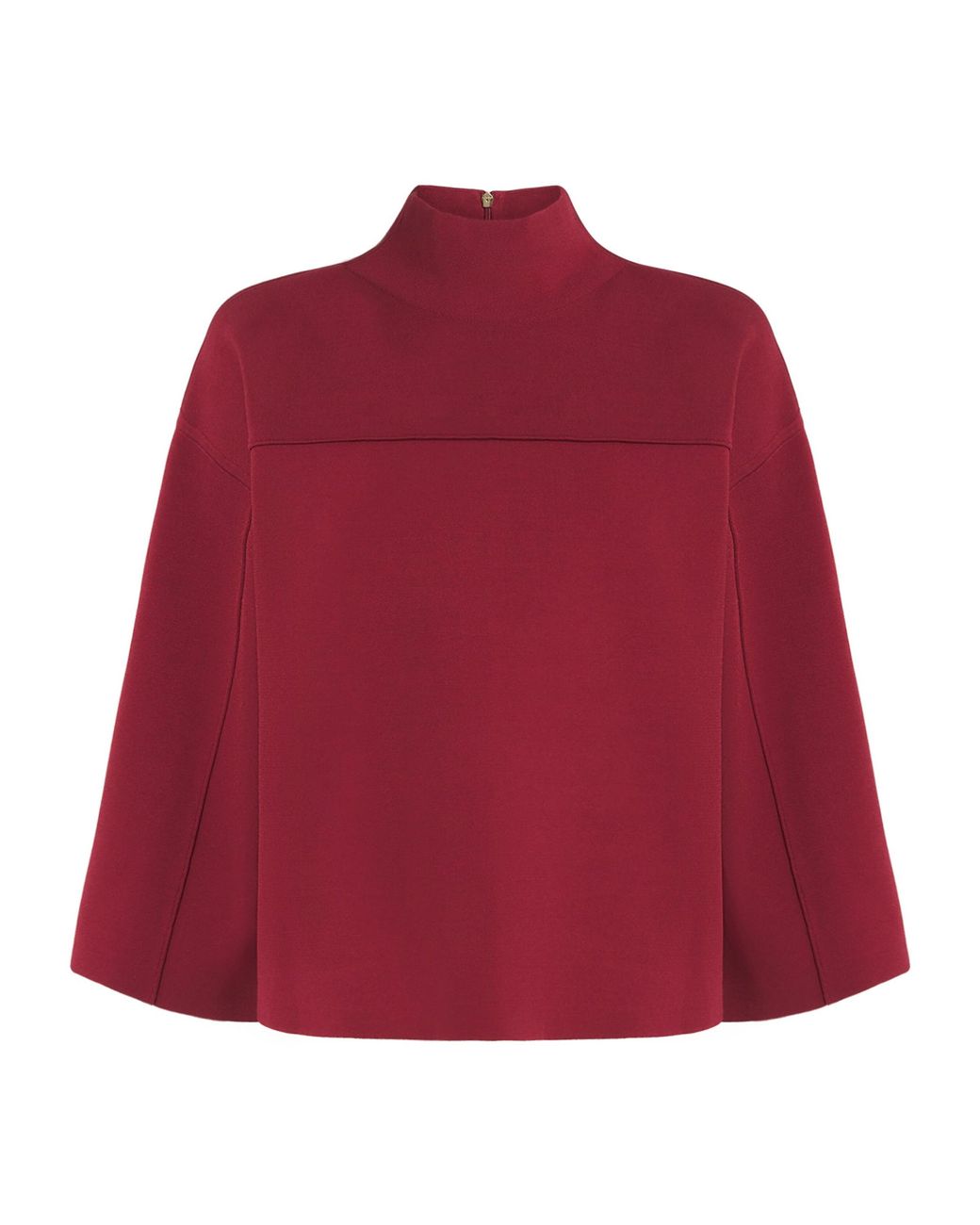 Joseph Red Milano-Knit Larrey Compact Sweater
