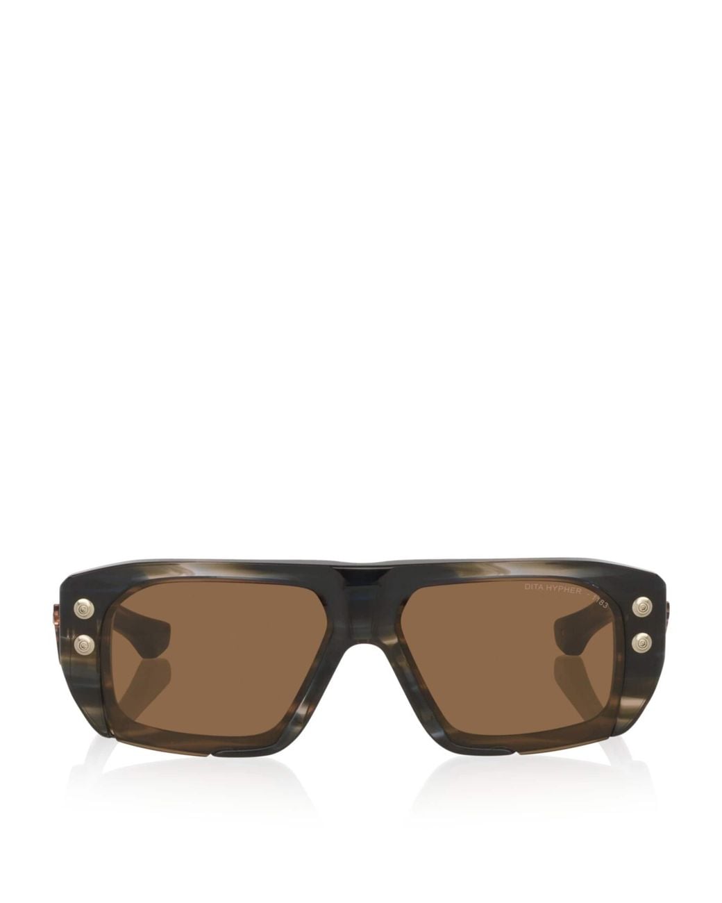 Dita Eyewear Gray Acetate Hypher-1183 Sunglasses for men