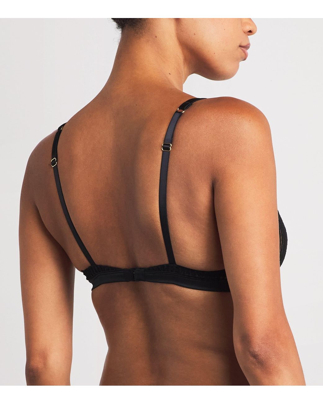 Coco De Mer Black Athena Bandeau Bra