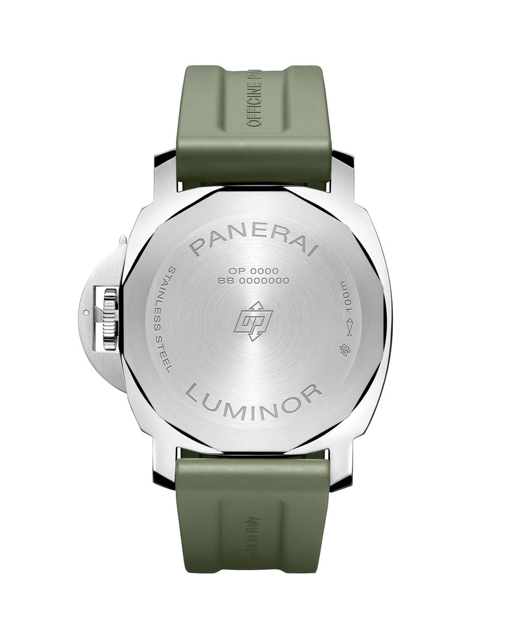 Panerai Metallic Steel Luminor Watch for men