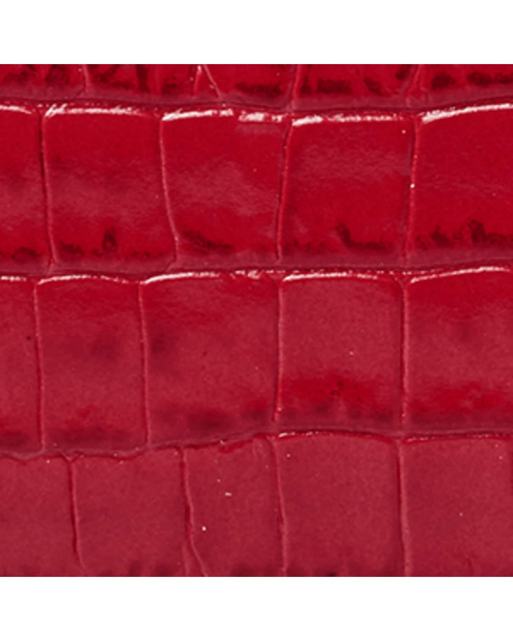 Aspinal Red Small Leather Mayfair Purse
