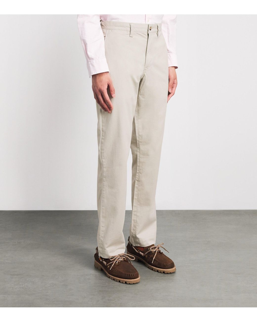 Polo Ralph Lauren Natural Stretch-Cotton Bedford Straight Chinos for men