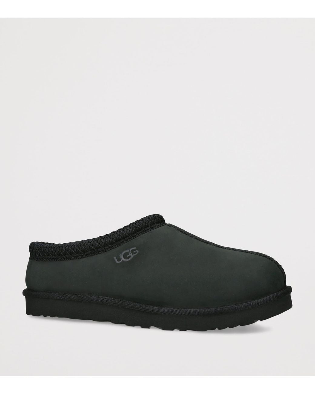 Ugg Black Nubuck Tasman Ii Slippers for men