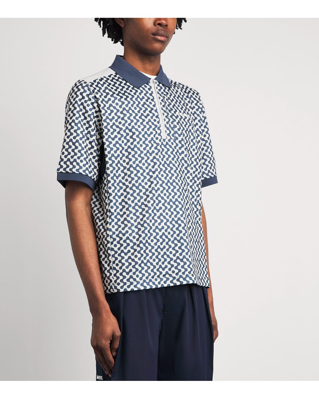 Manors Blue Eighteenth Ranger Polo Shirt for men