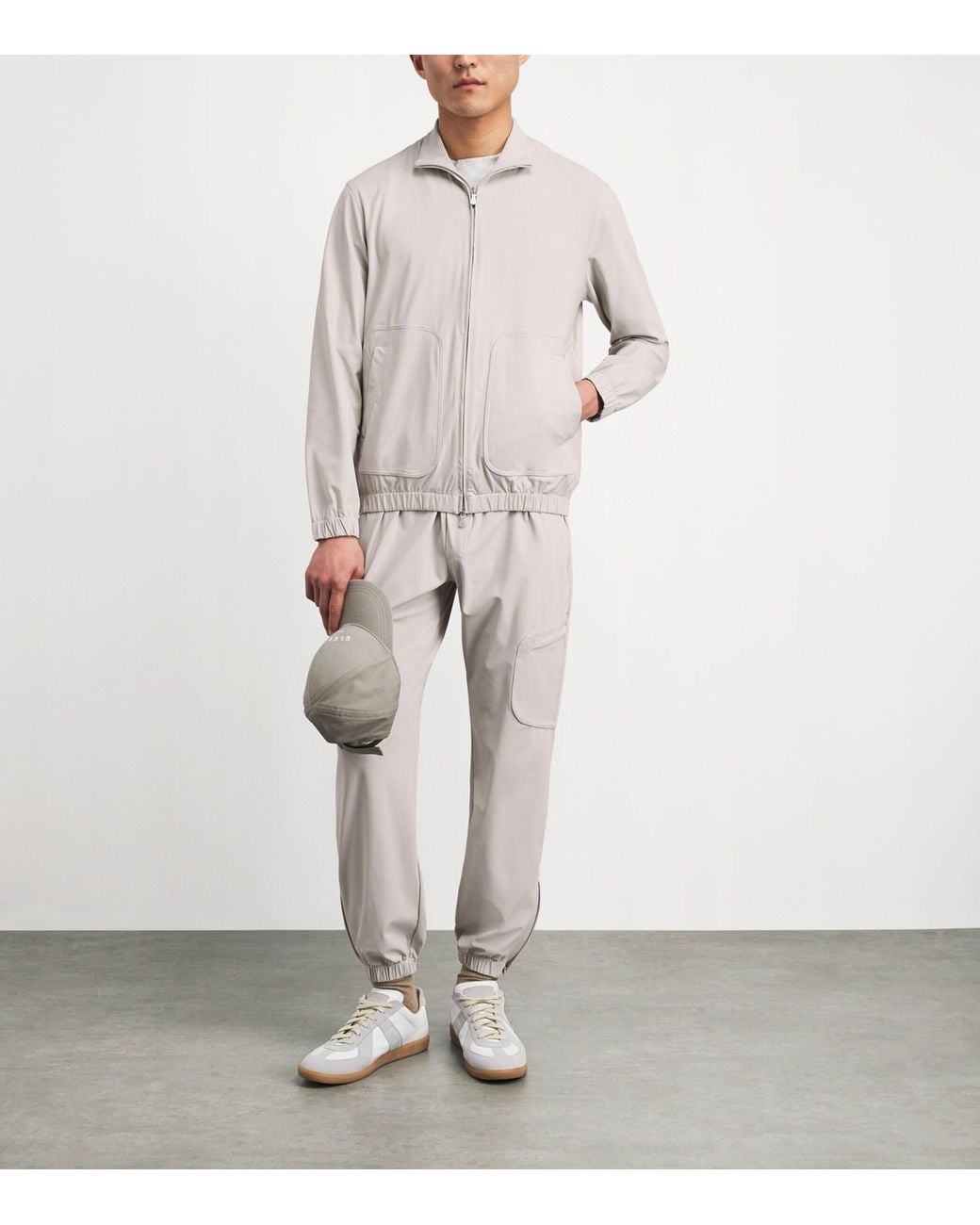 Eleventy Gray Technical Jacket for men