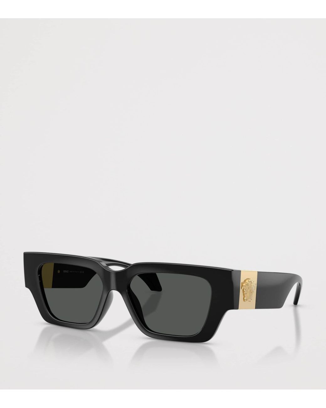 Versace Black Ve4497U Rectangle Sunglasses