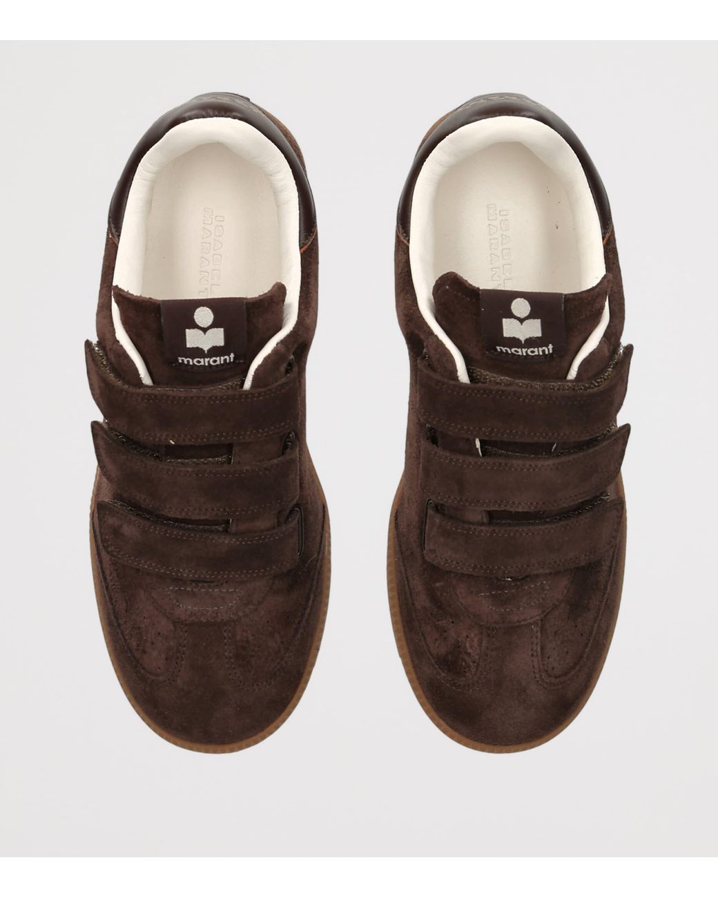 Isabel Marant Brown Suede Beth Sneakers