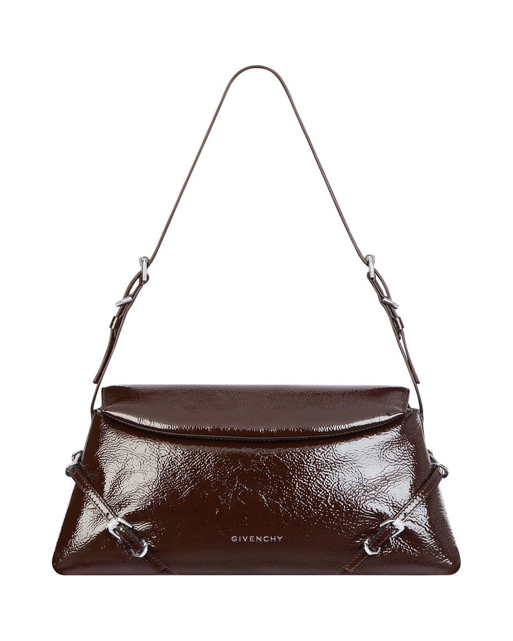 【関税＆送料込み】Givenchy PaTMTit Voyou Piccola Leather P Women's Small P'tit Voyou bag in patent leather | GIVENCHY | 24S