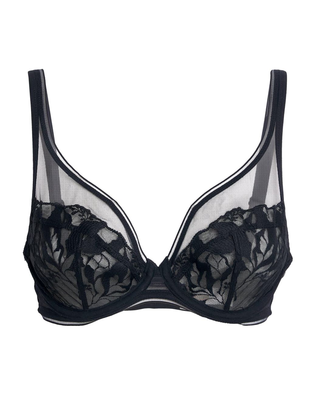 Maison Lejaby Black Lace Sin Underwired Bra