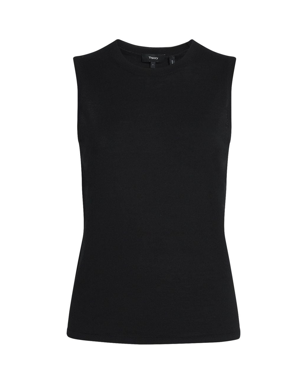 Theory Black Wool Tank Top