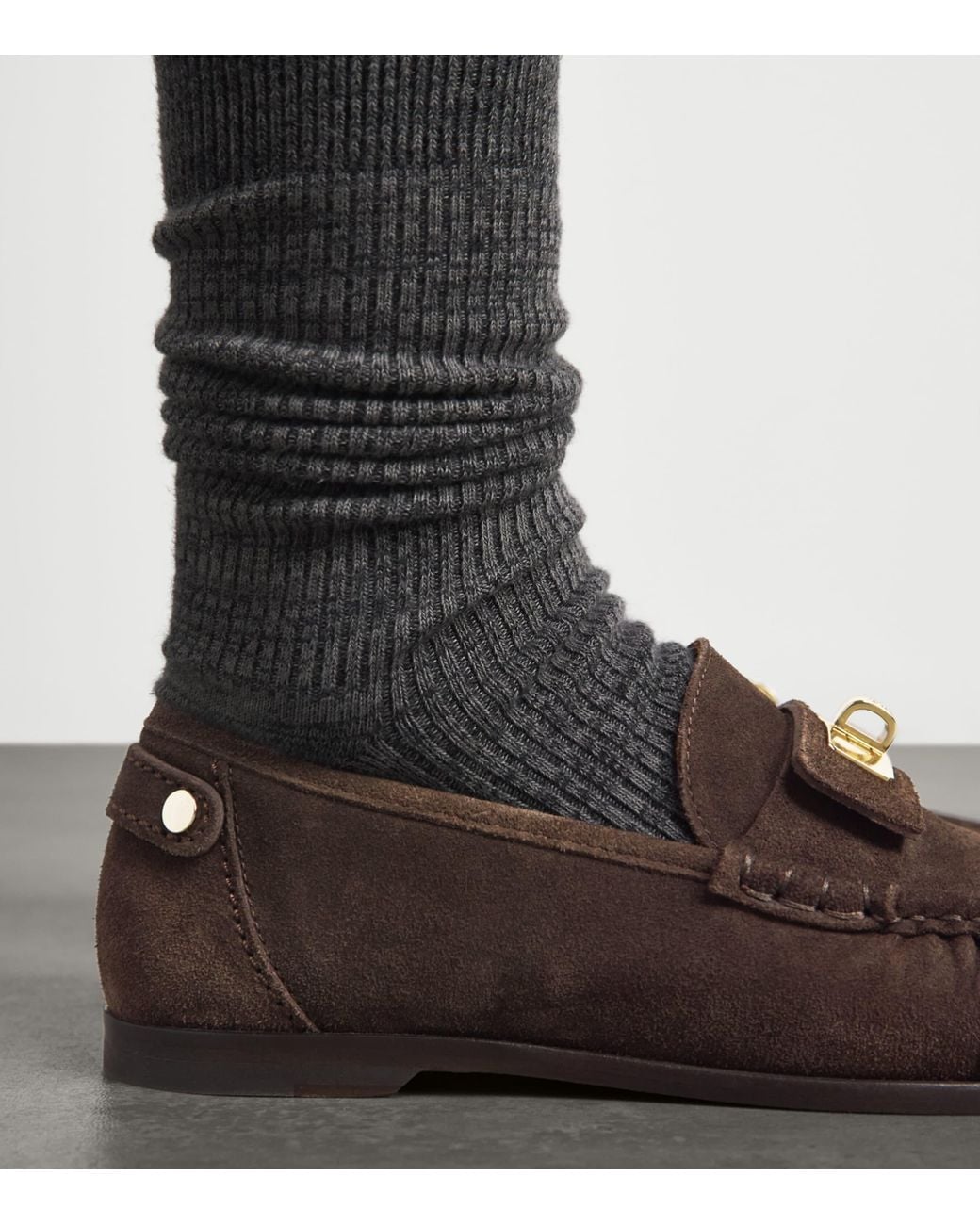 Sandro Brown Suede Loafers