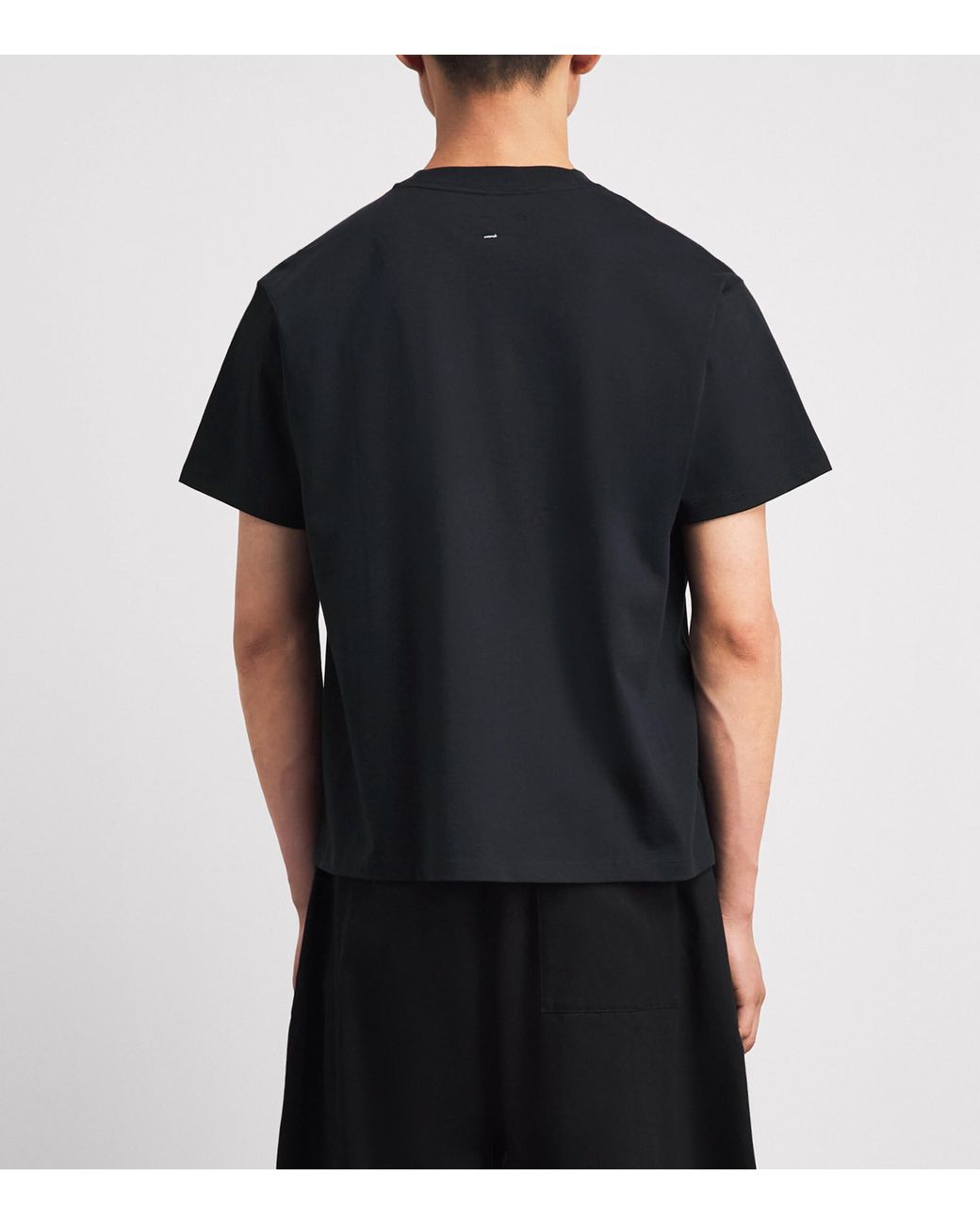 Rag & Bone Black Cotton Jacob T-Shirt for men