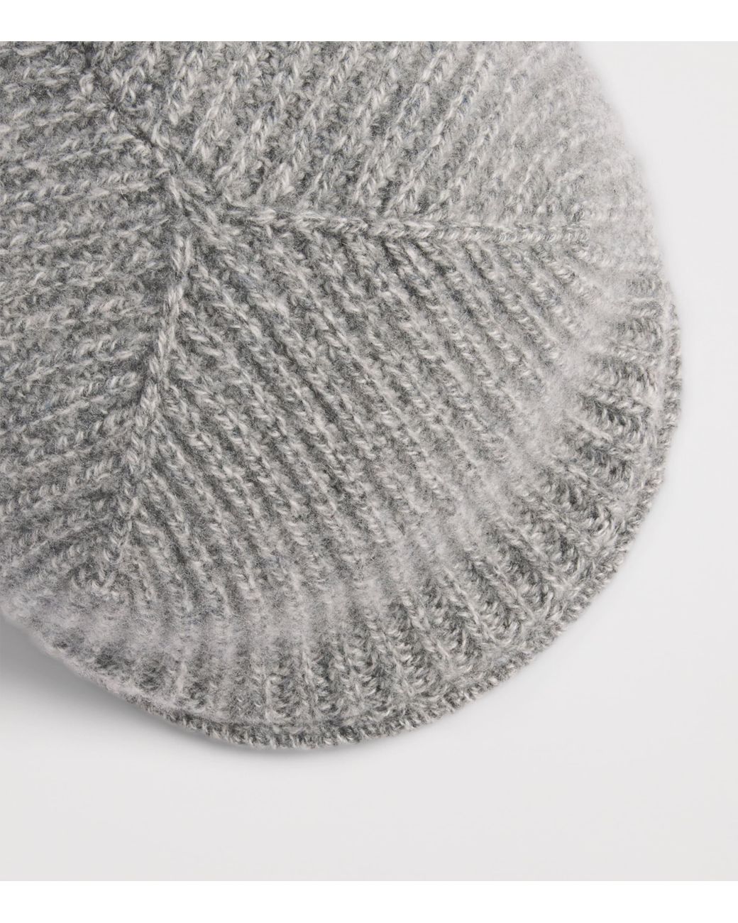 Borsalino Gray Eco Cashmere Paolino Flat Cap for men