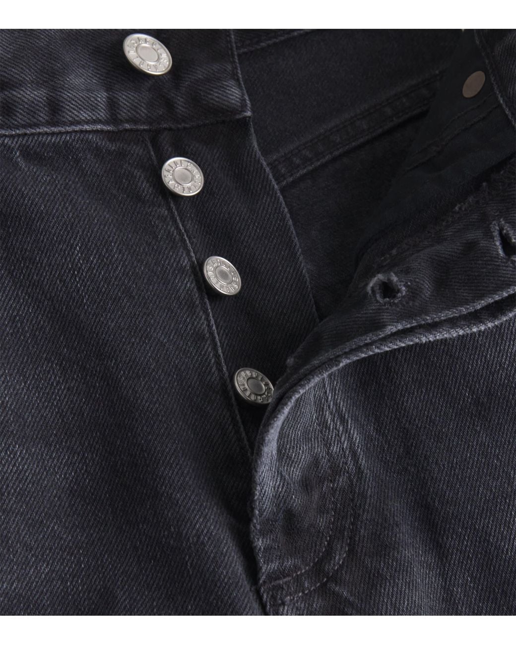 Agolde Blue Denim Dame Wide-Leg Shorts