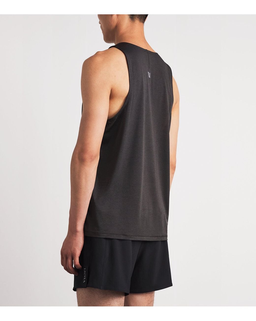 vuori Gray Terrain Tank Top for men