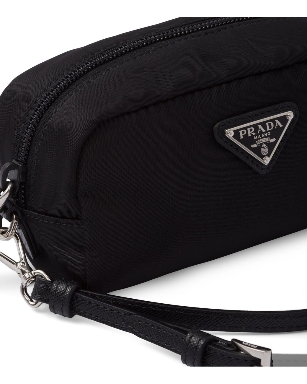 Prada Black Re-Nylon Cosmetic Bag