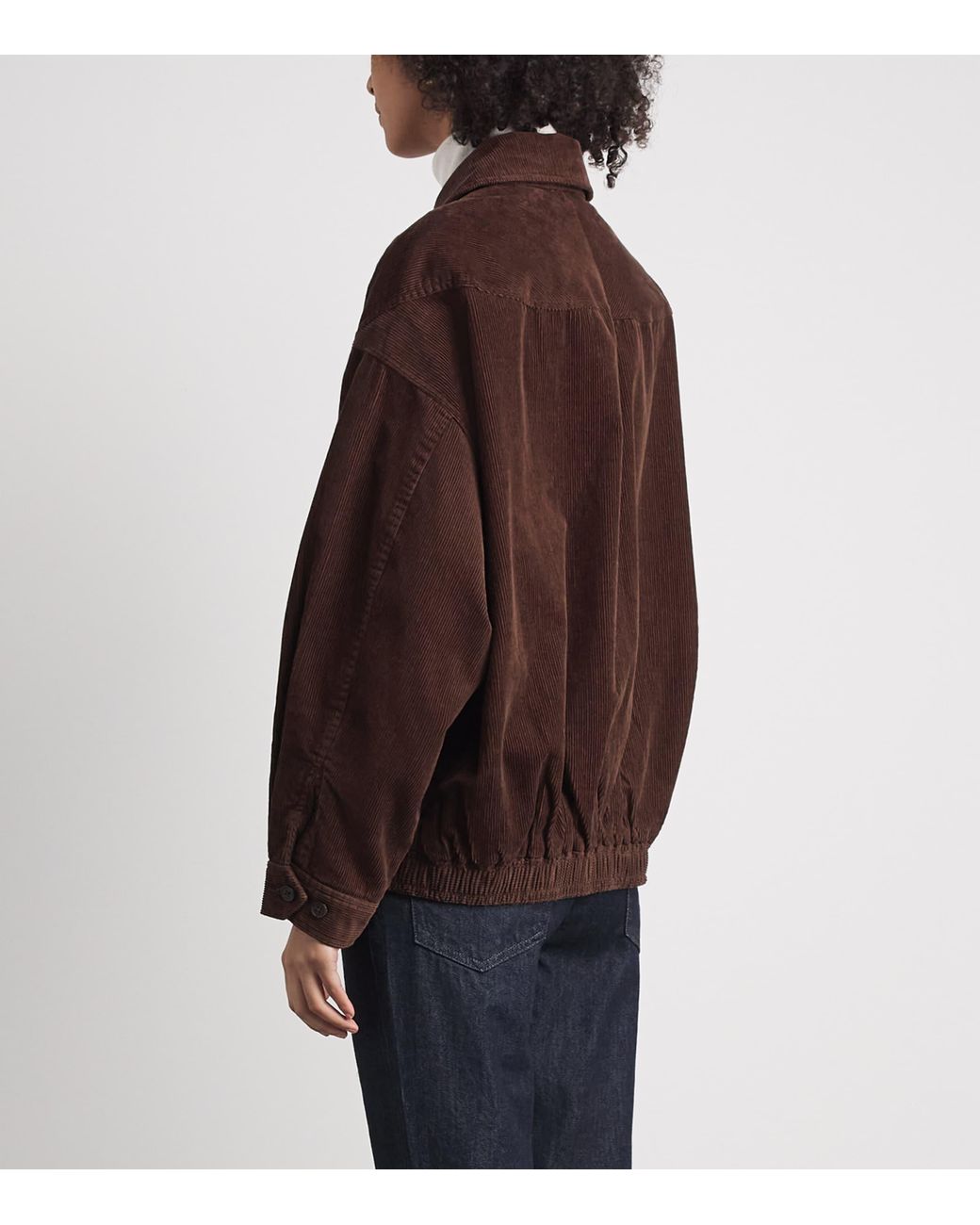 Polo Ralph Lauren Brown Corduroy Bomber Jacket