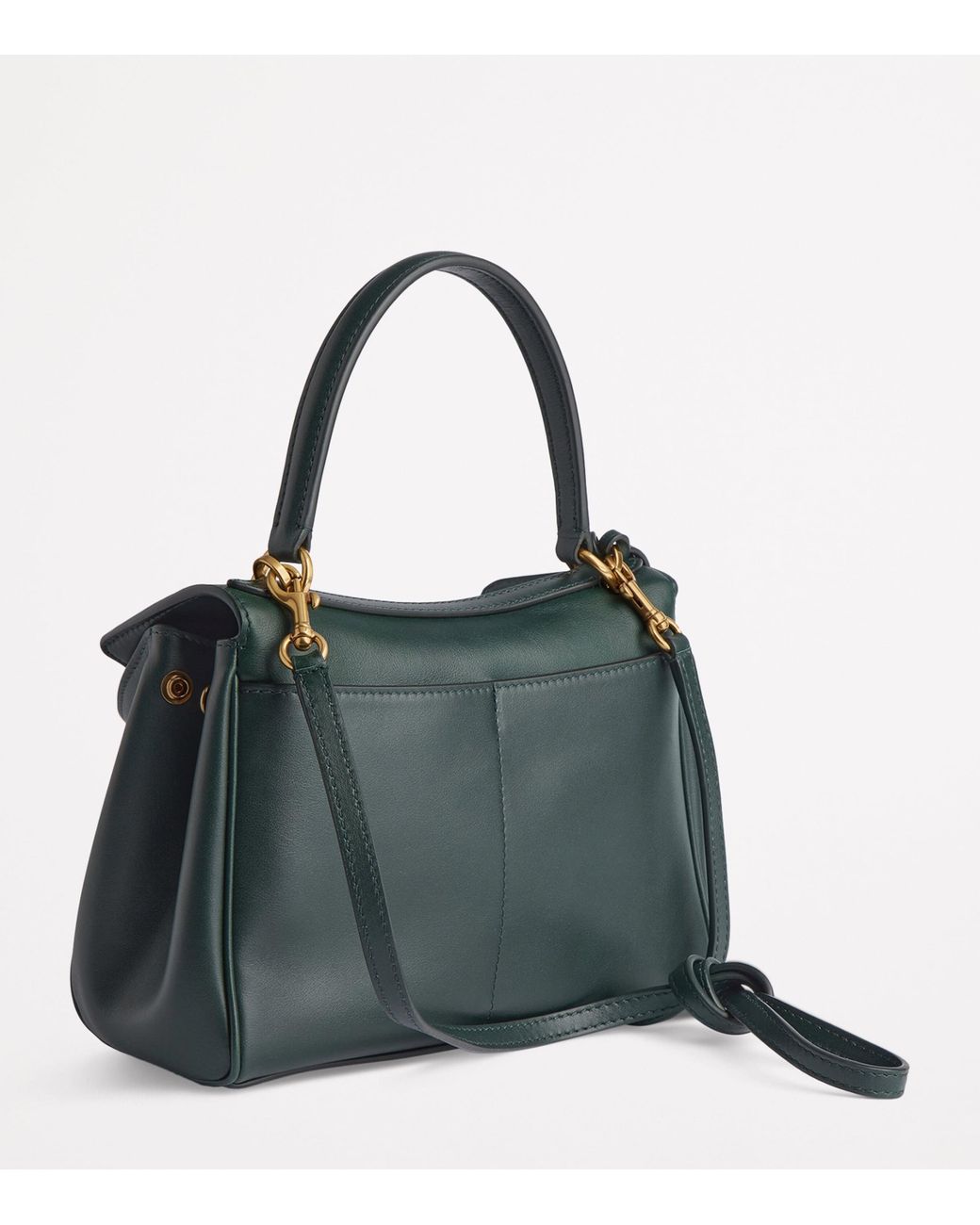 Balenciaga Green Mini Leather Rodeo Top-Handle Bag