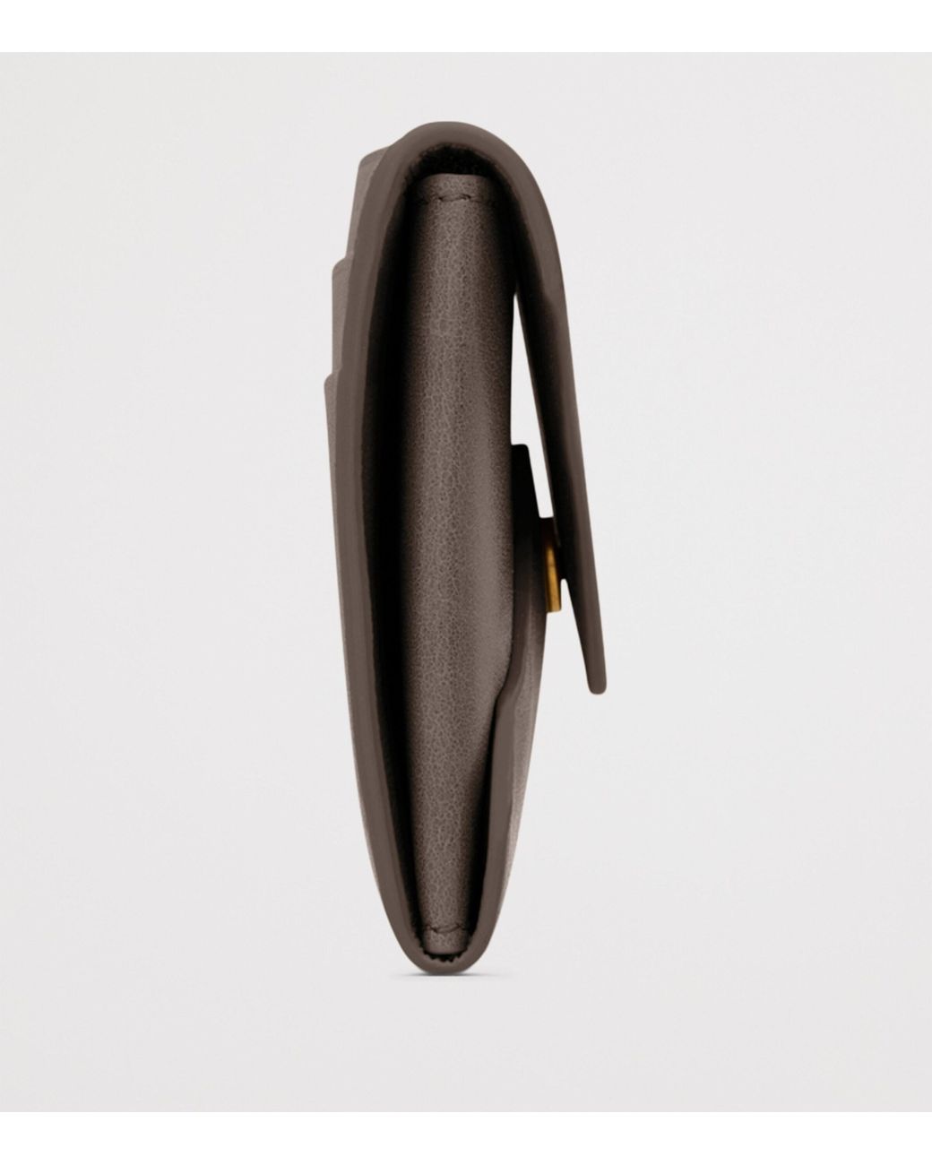 Saint Laurent Brown Letter Card Holder
