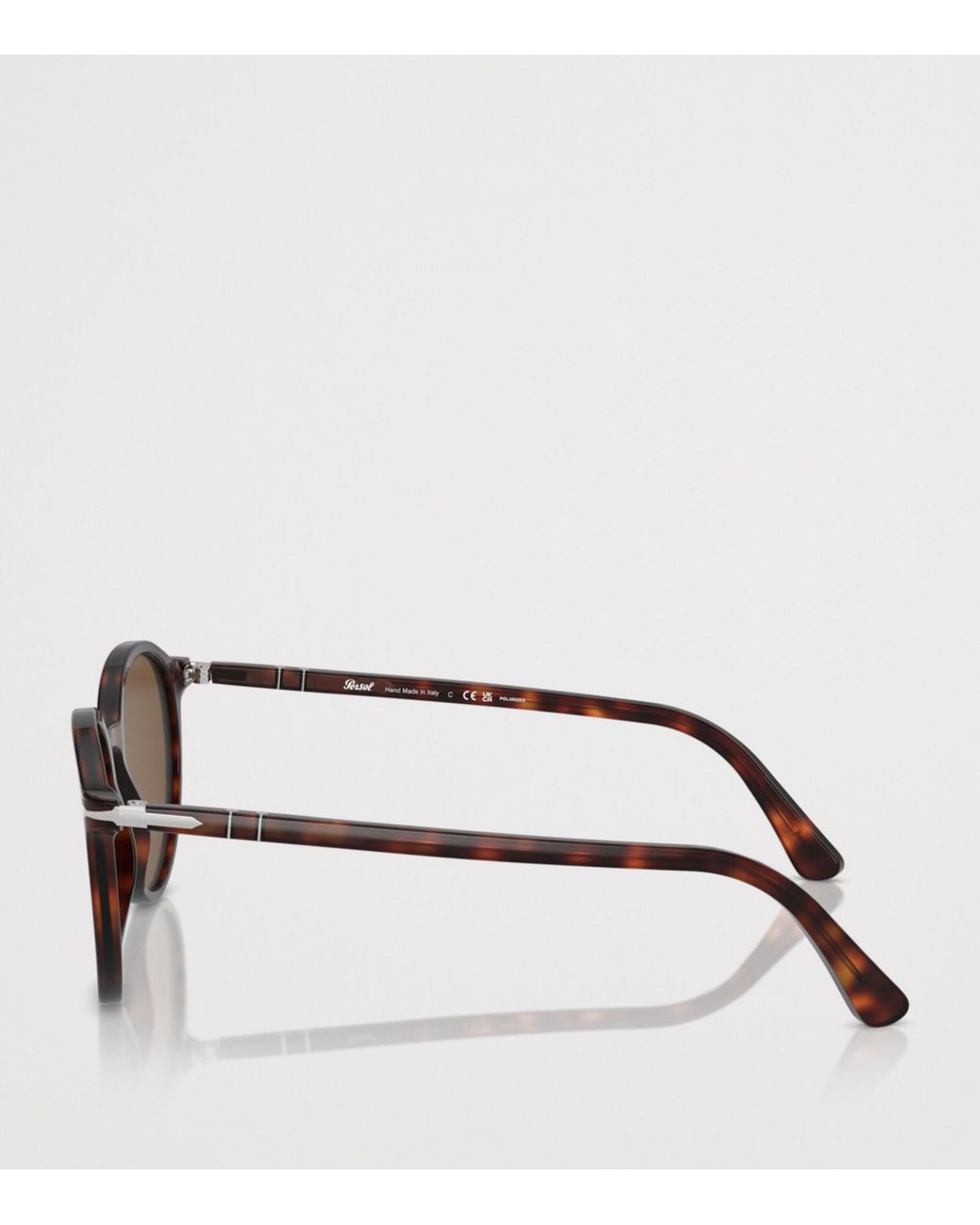 Persol Brown Round Phantos Sunglasses