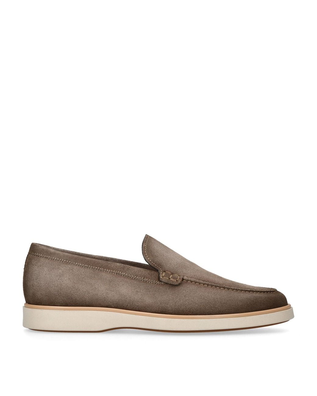 Magnanni Shoes Brown Leather Paraiso Loafers for men