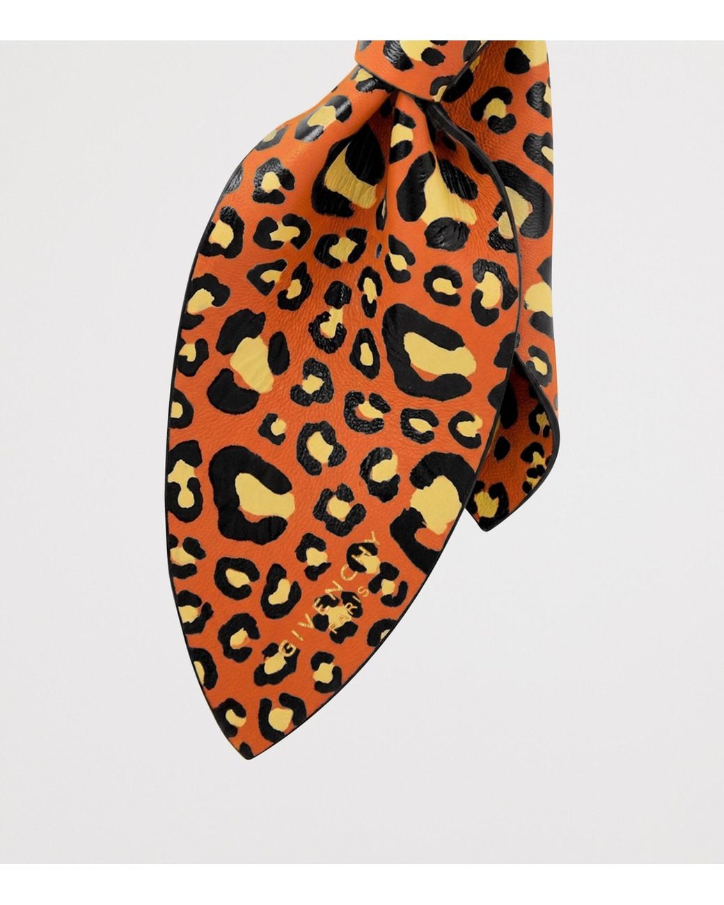 Givenchy Metallic Leather Leopard Bag Charm