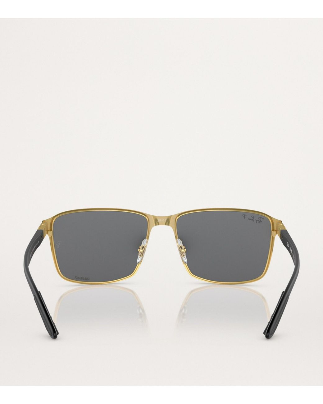 Ray-Ban Gray Metal Rb3721Ch Chromance Sunglasses