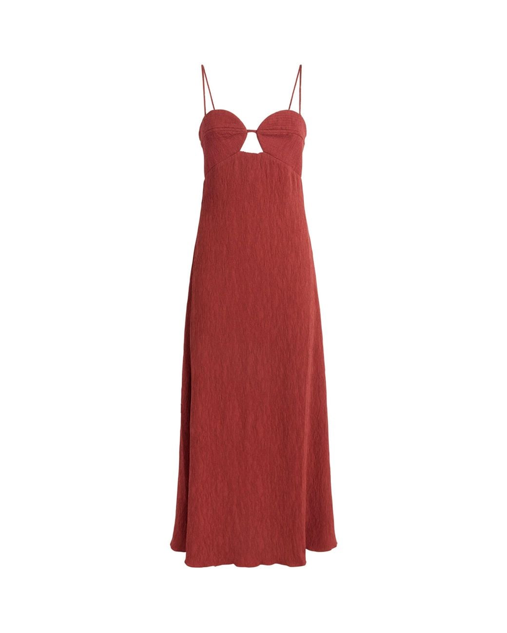 Johanna Ortiz Red Dream Spinner Maxi Dress