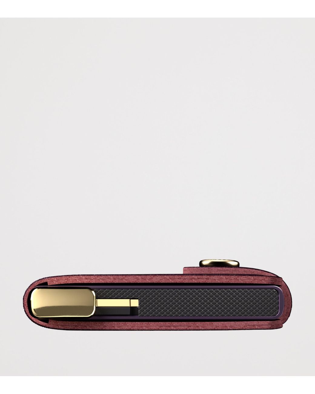 Secrid Purple Basco Leather Miniwallet for men