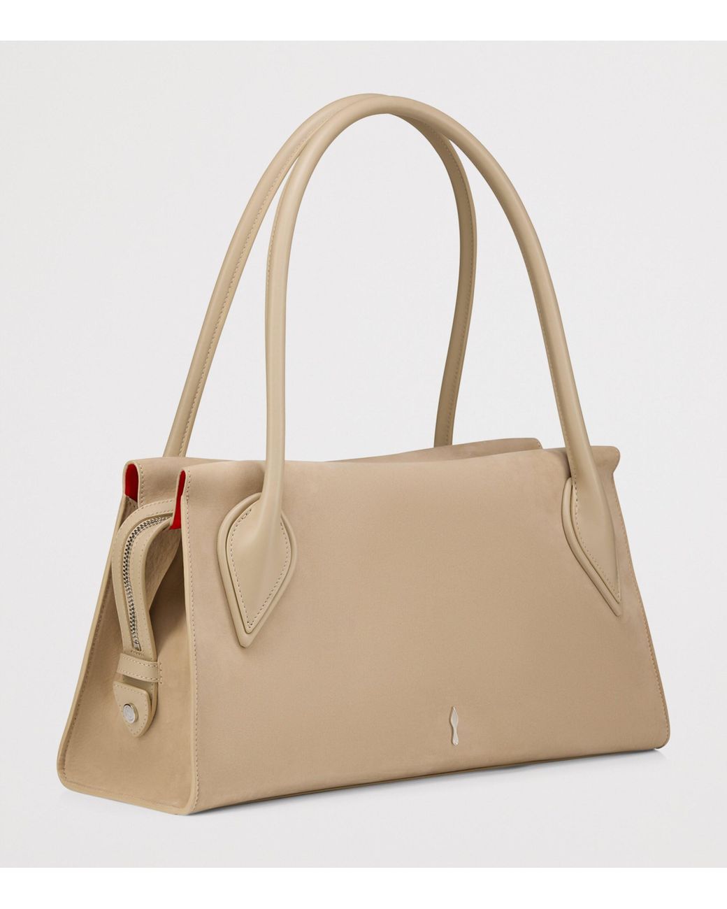 Christian Louboutin Natural Venus Medium Leather Shoulder Bag