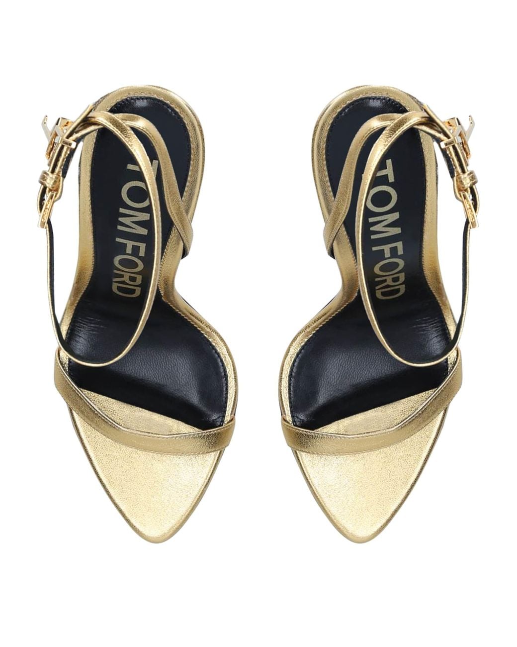 Tom Ford Metallic High Heel Sandals