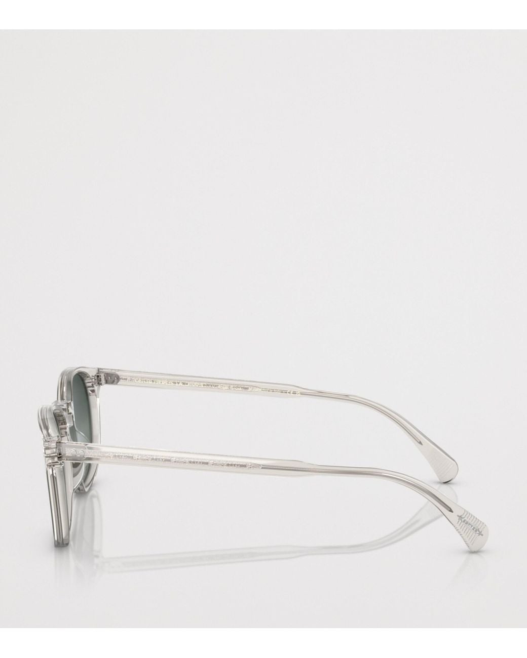 Oliver Peoples Gray Finley Esq. Round Sunglasses