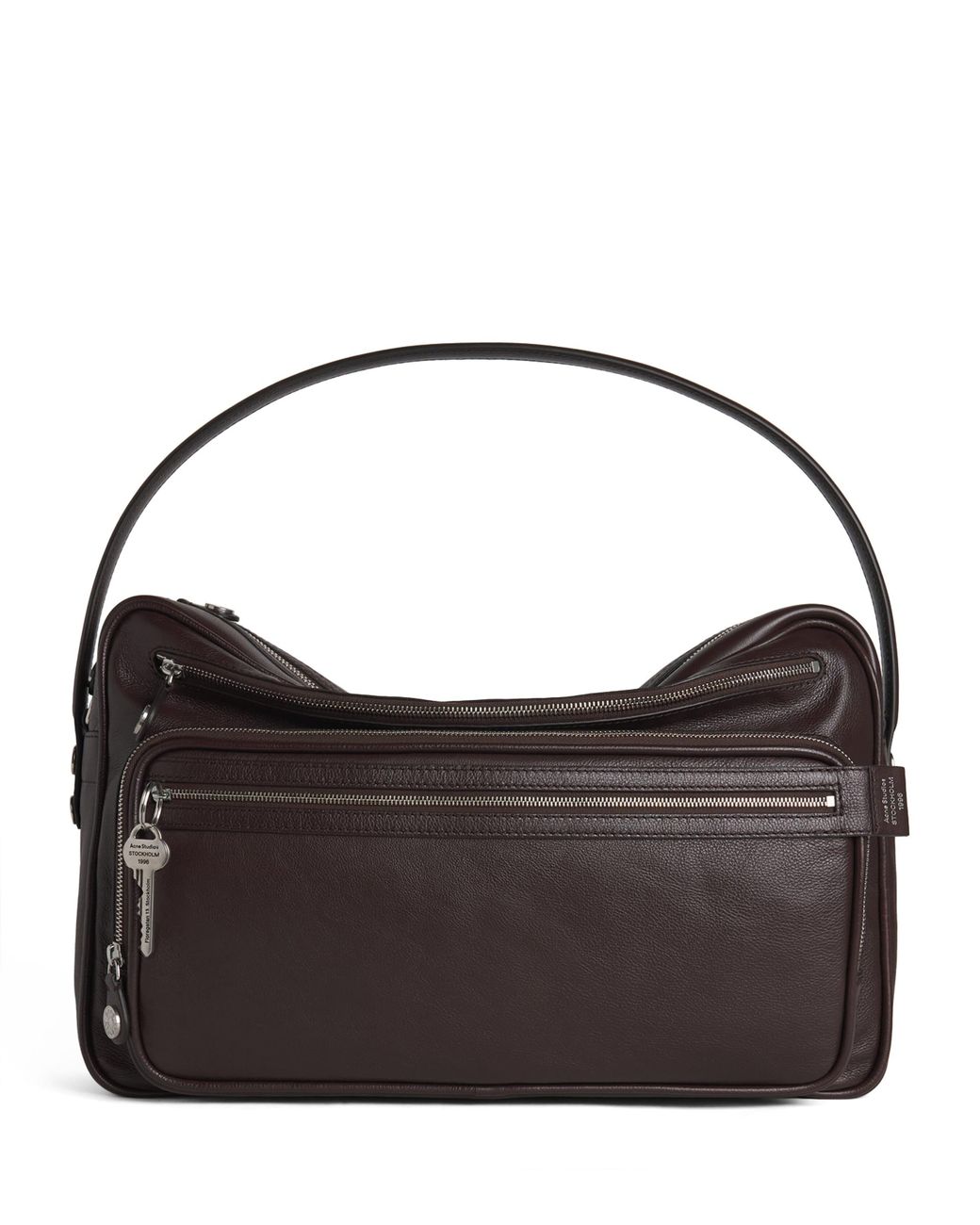 Acne Black Leather Camero Party Shoulder Bag