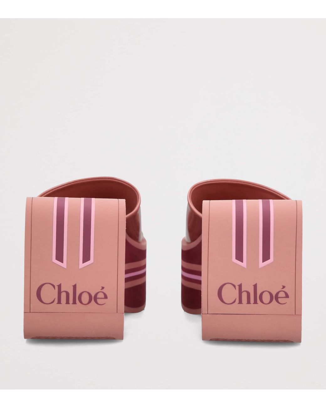 Chloé Red Swimming Cool Wedge Sandals 90