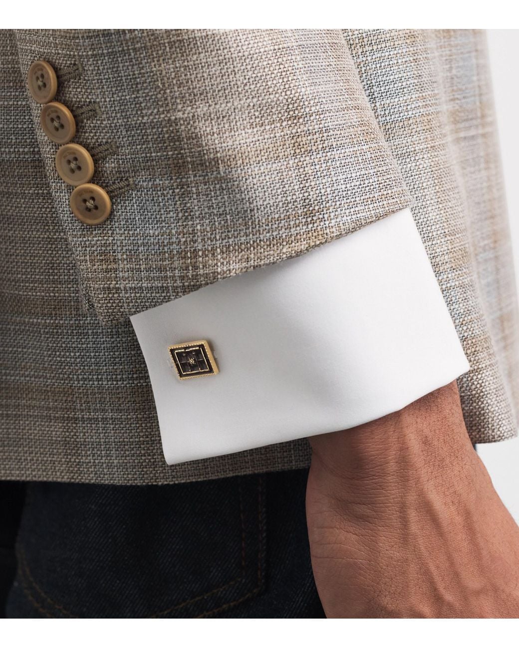 Deakin & Francis Metallic Vault Cufflinks for men