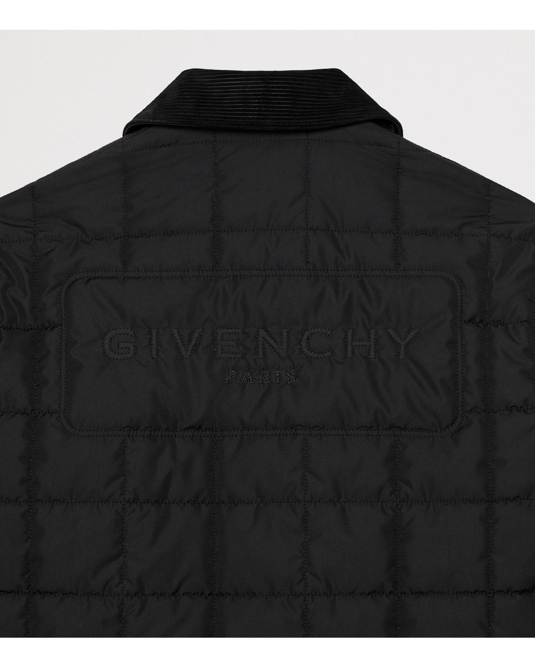 Givenchy Black Quilted Jacket for men