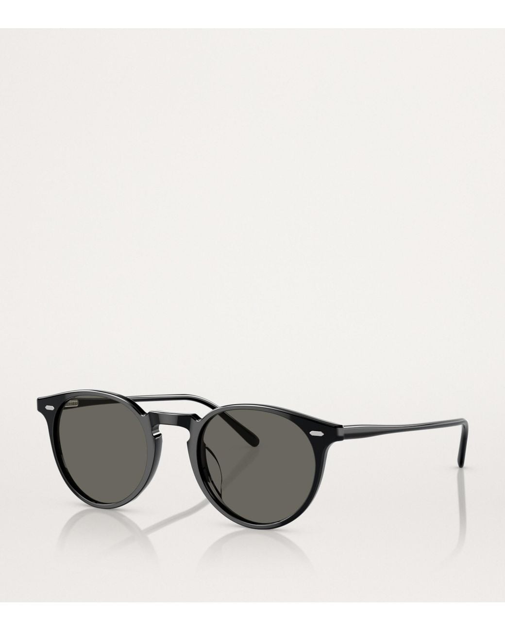 Oliver Peoples Gray Acetate N.02 Sun Sunglasses