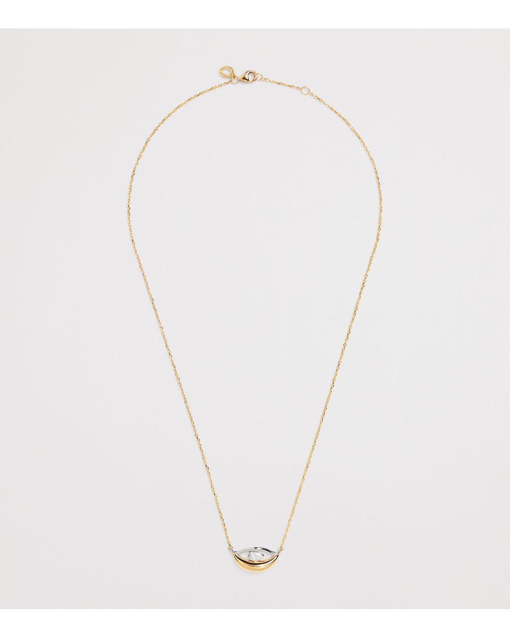 L'Atelier Nawbar Metallic Mixed And Diamond Salvatore Lot N*93 Necklace
