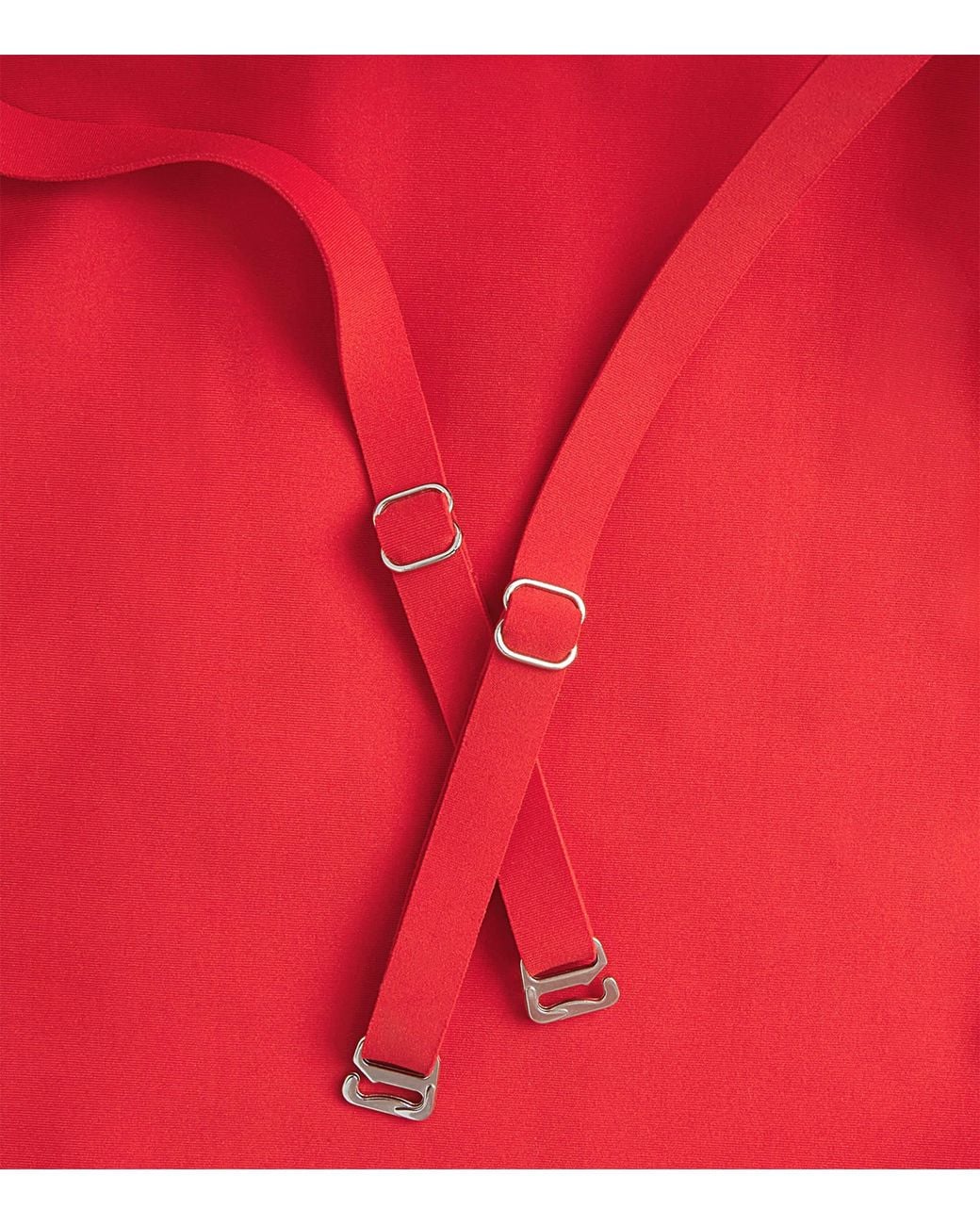 Wolford Red Mat De Lux Form Swimsuit