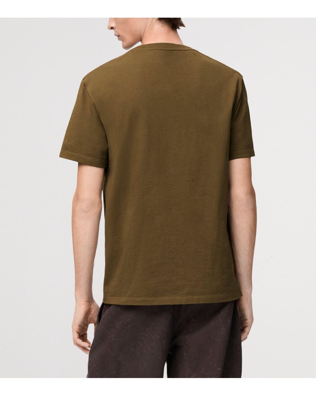 Loewe Green Relaxed Embroidered T-Shirt for men
