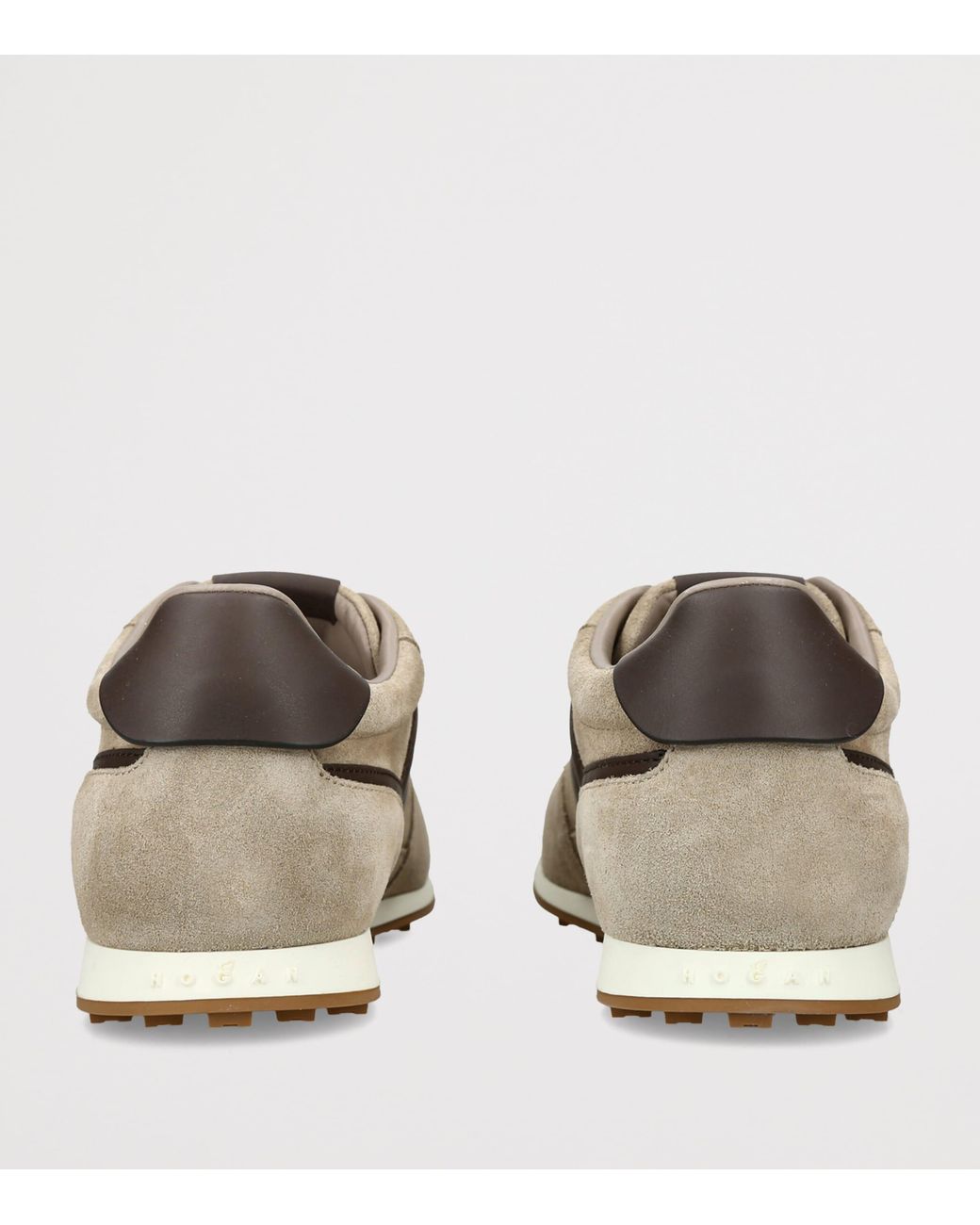 Hogan Natural Suede H669 Allacciato Sneakers for men