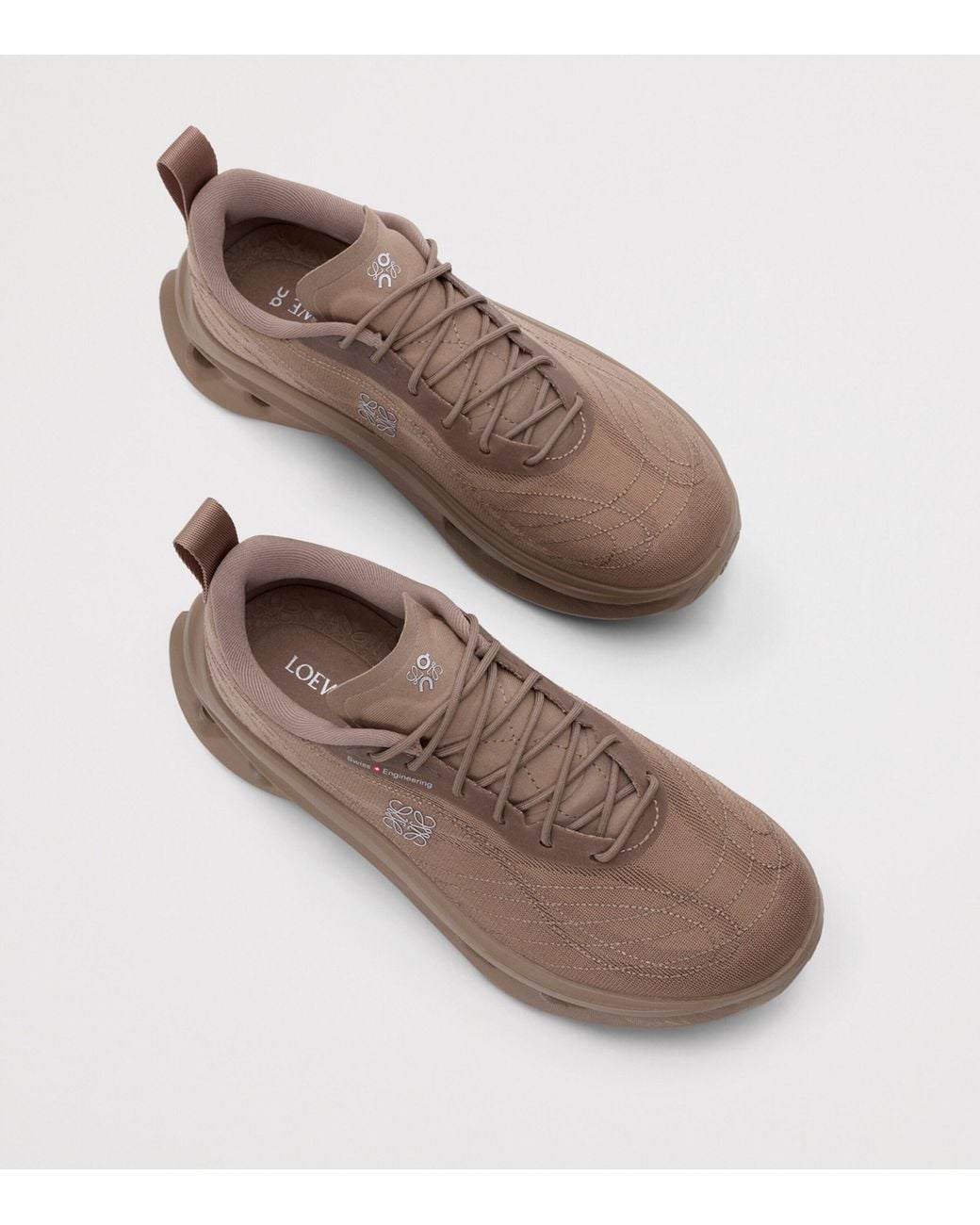 Loewe Brown X On Cloudtilt Cosmic Sneakers